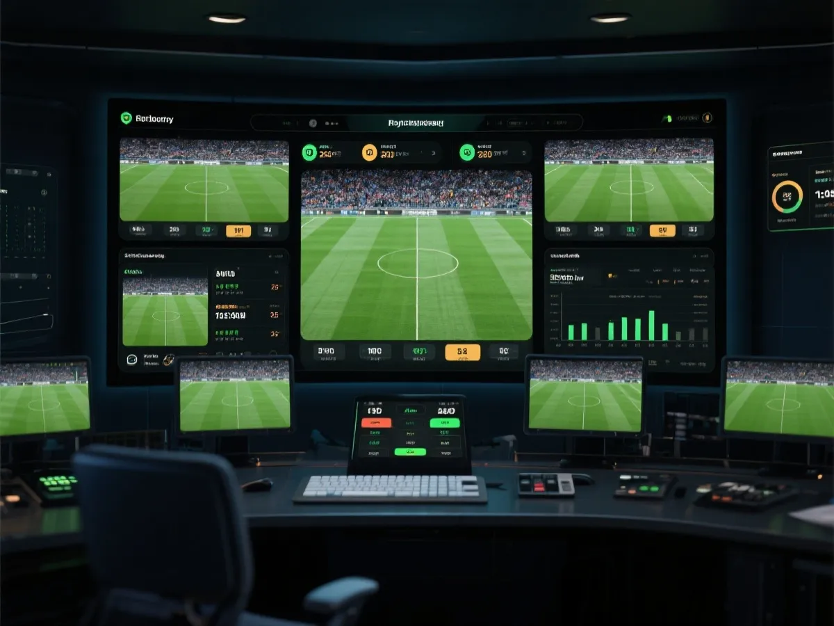 世界杯赛事追踪多面板展示